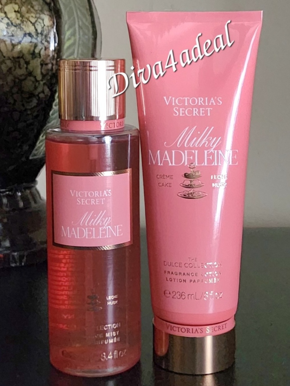 Victoria’s Secret MILKY MADELEINE 2PC Mist + Lotion Bundle